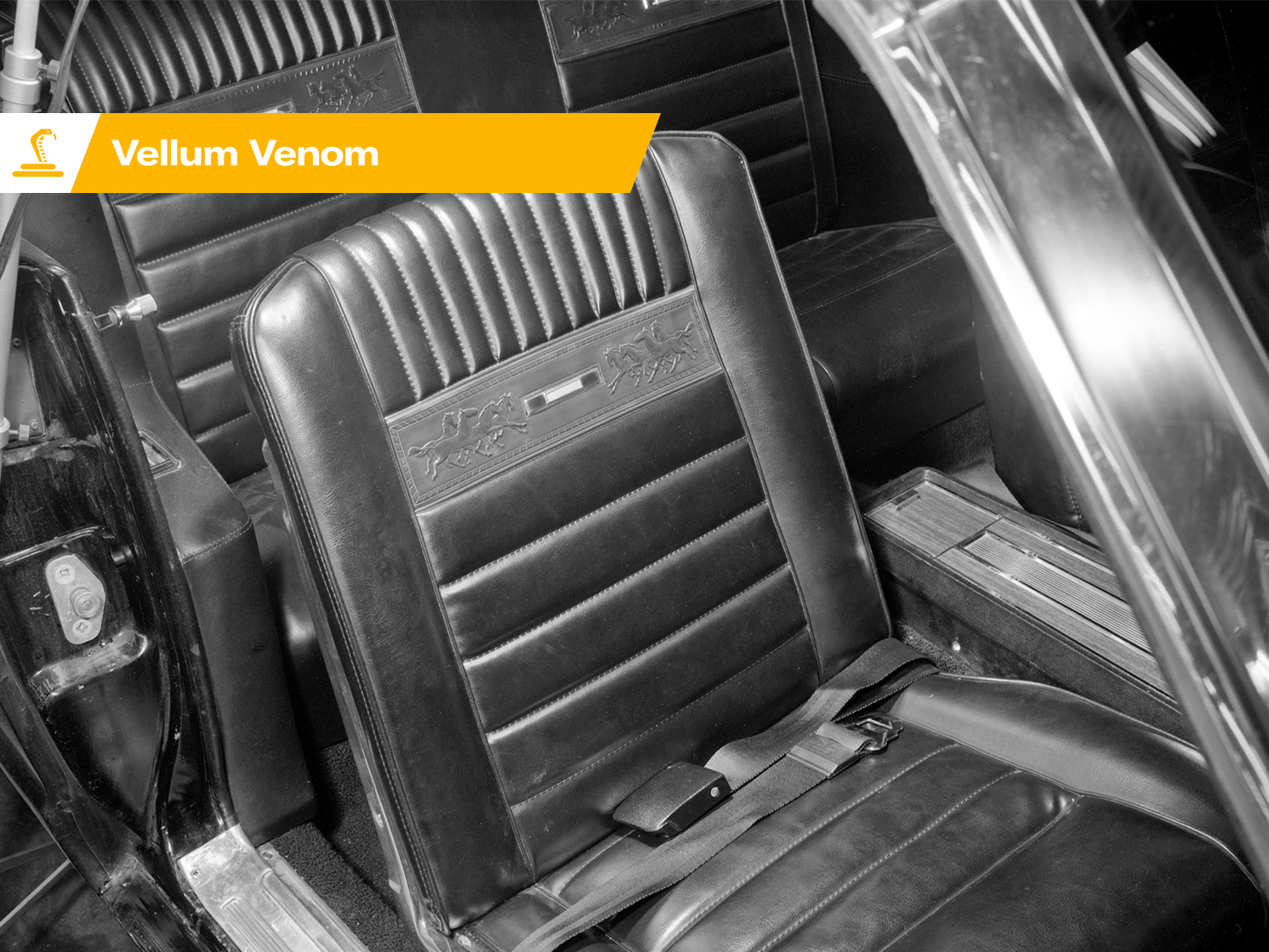 1965 Ford Mustang Pony Interior Package Added Upscale Style for $107
