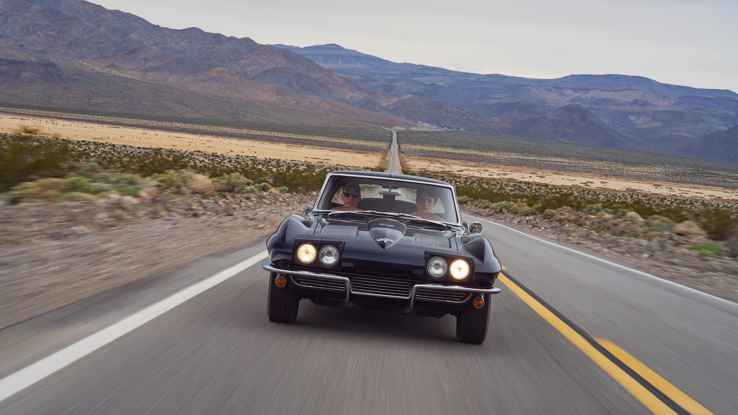 A Father-and-Son Road Trip to Death Valley in America’s Sports Car