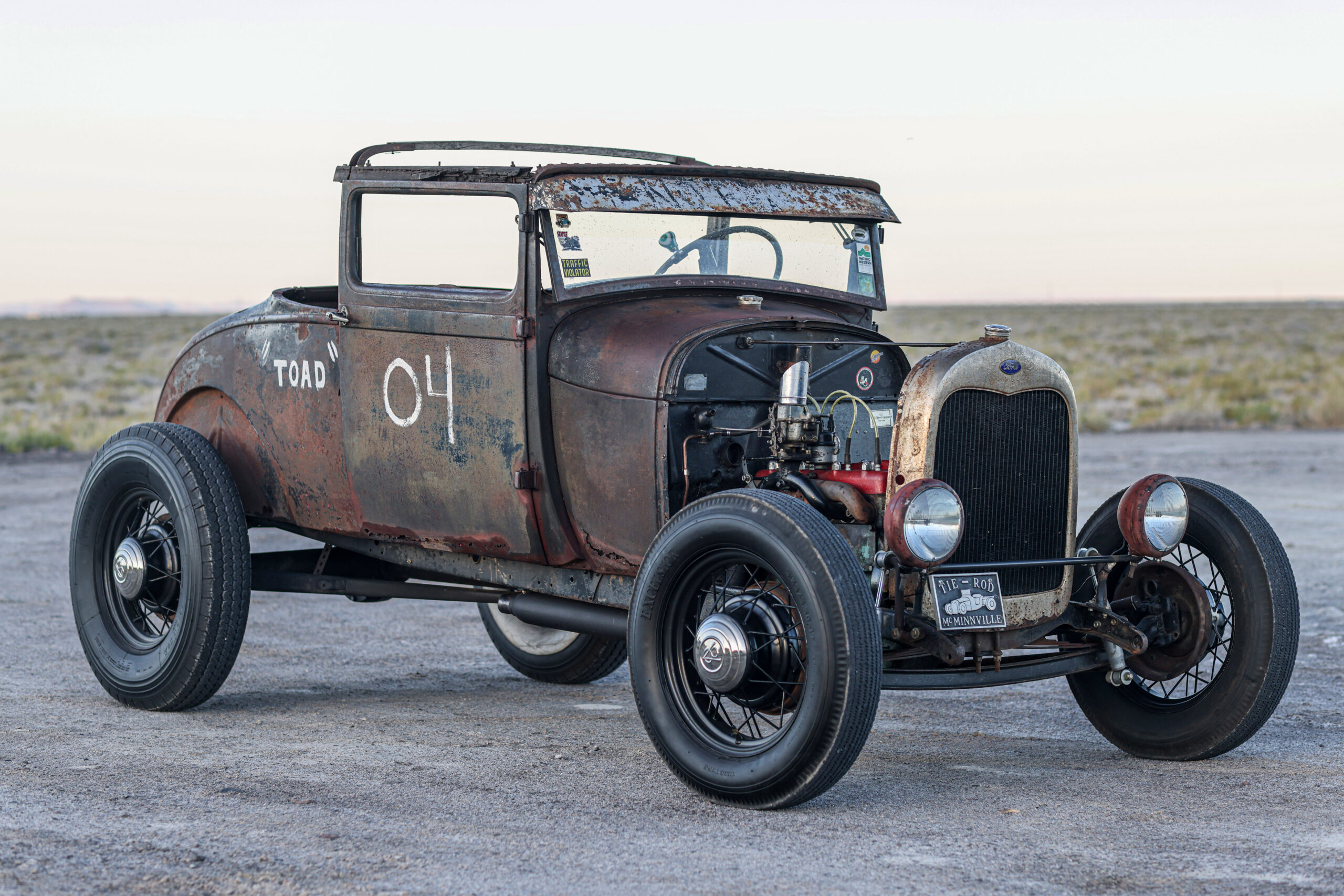 "Toad" Packs Four Cylinders of Ford Banger Fury
