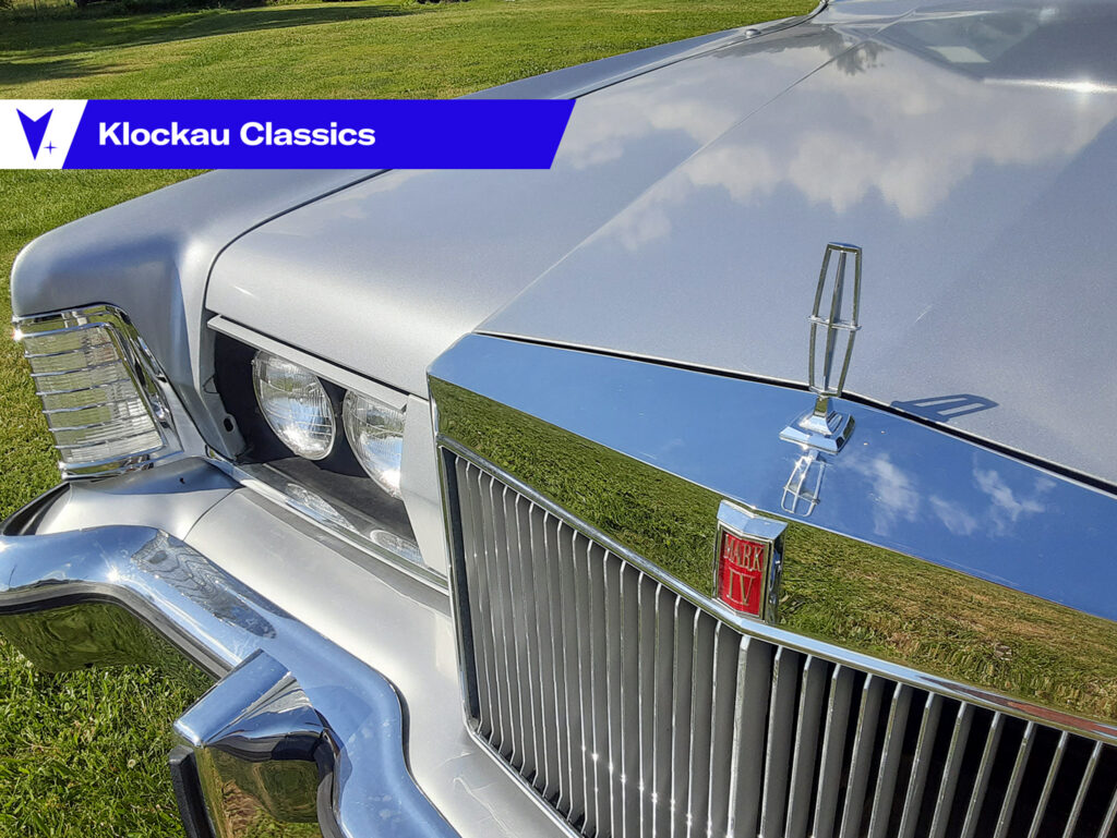 1974 年 Continental Mark IV：銀色豪華遊艇
