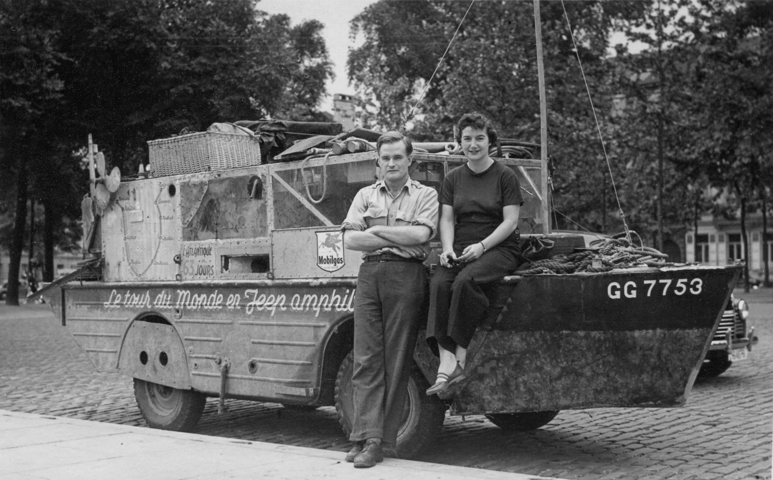 Exploring the Journey of Ben and Elinore Carlin in the 1942 Ford GPA
