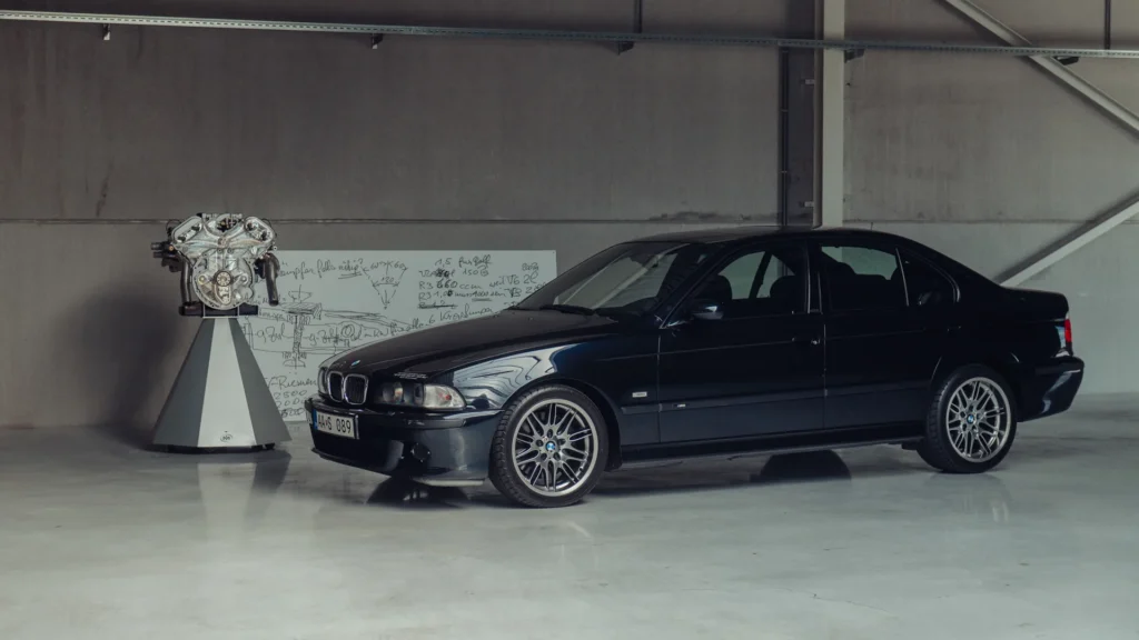 保時捷的瘋狂實驗:將 VW W-10 引擎塞入 BMW E39 M5 的獨特原型車