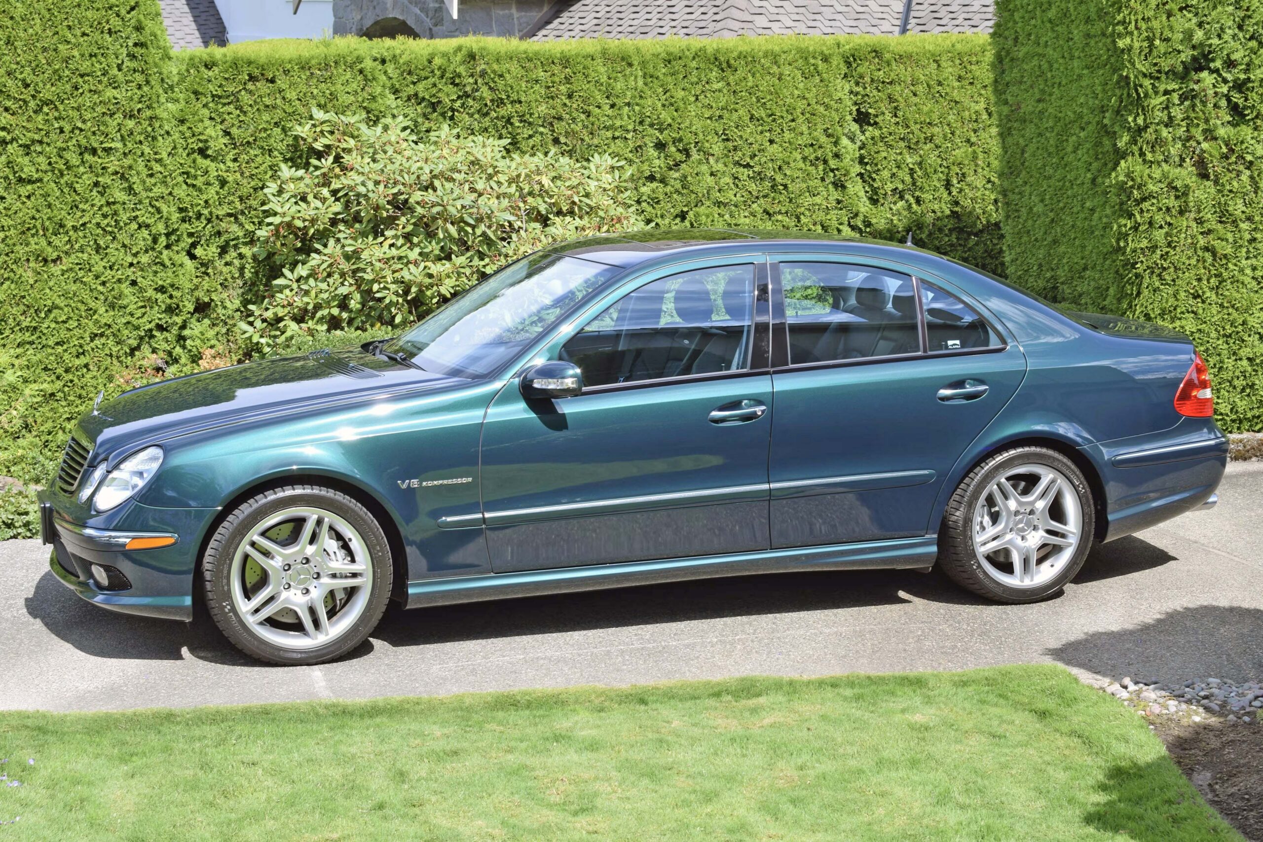Green E55 AMG Sells for Record Price