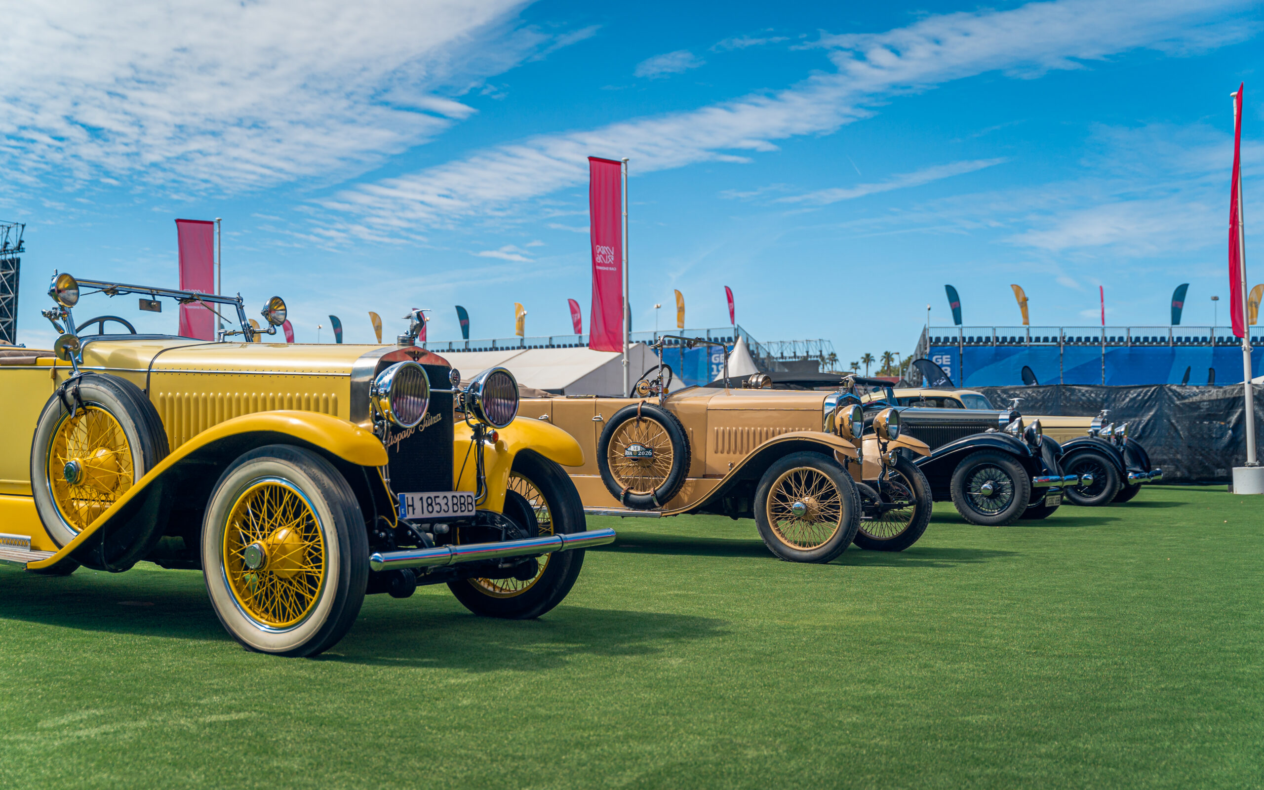 Hispano Suiza Leads Spanish GP Historic Display