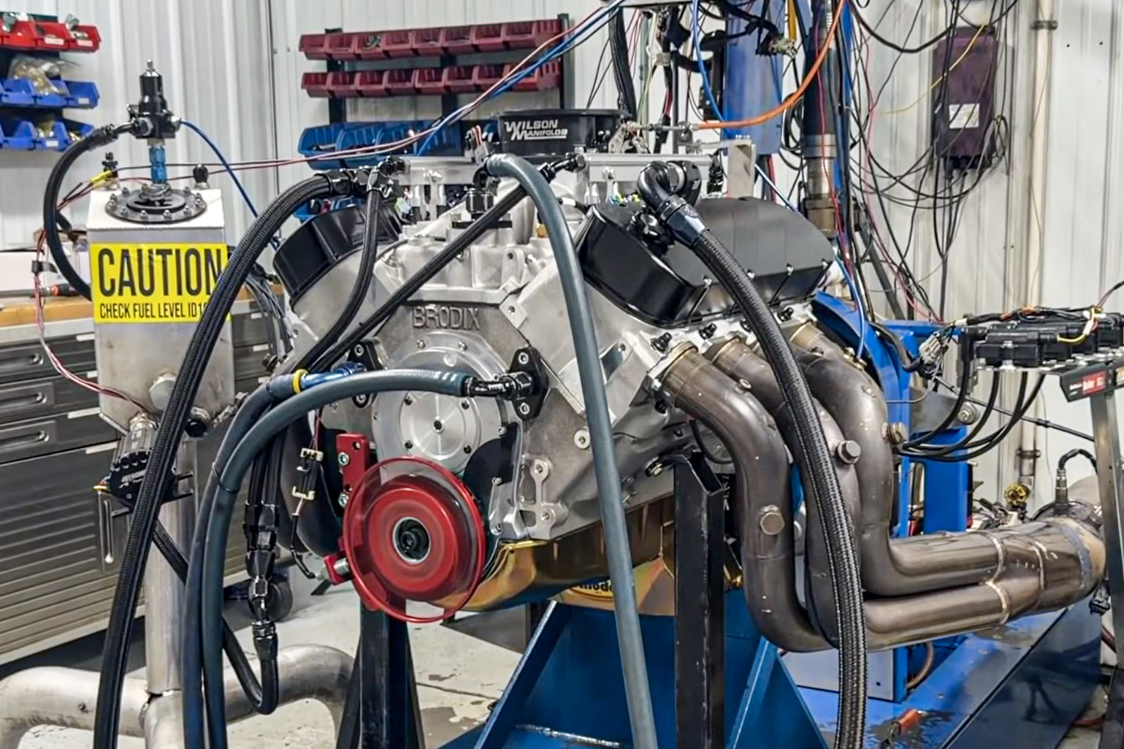 Insights from Testing an 8000-RPM Pump-Gas Big-Block Engine